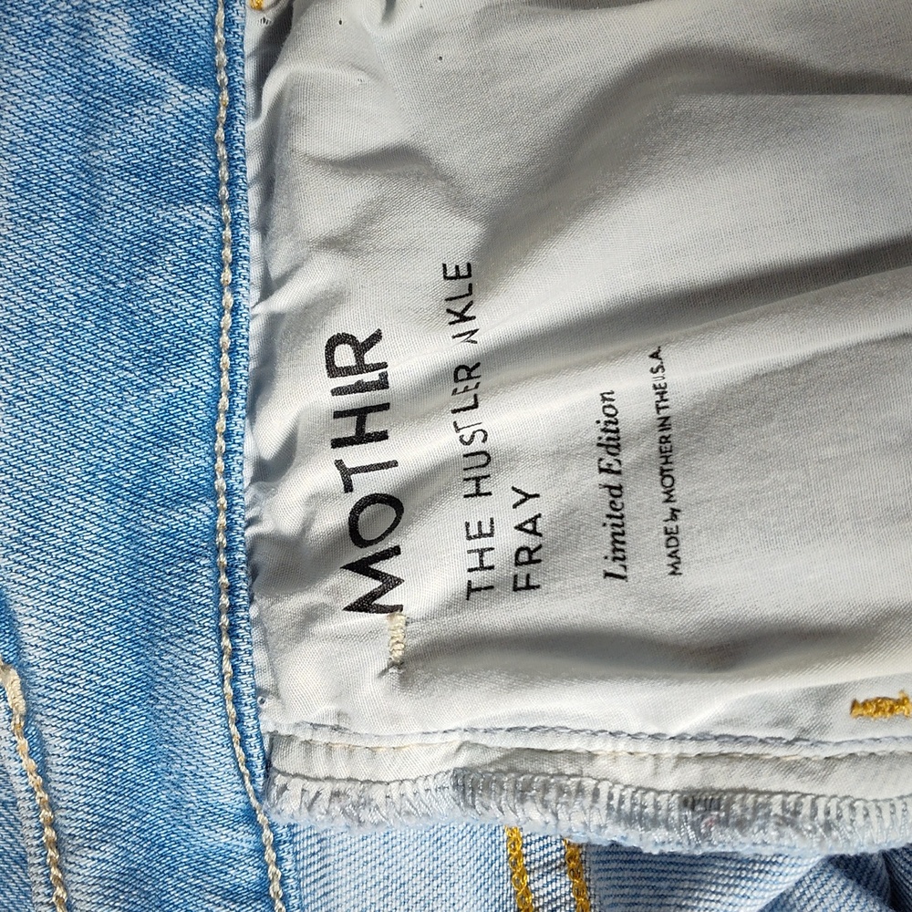 Mother The Hustler Ankle Fray in Limited Edition 32 - Picture 12 of 15